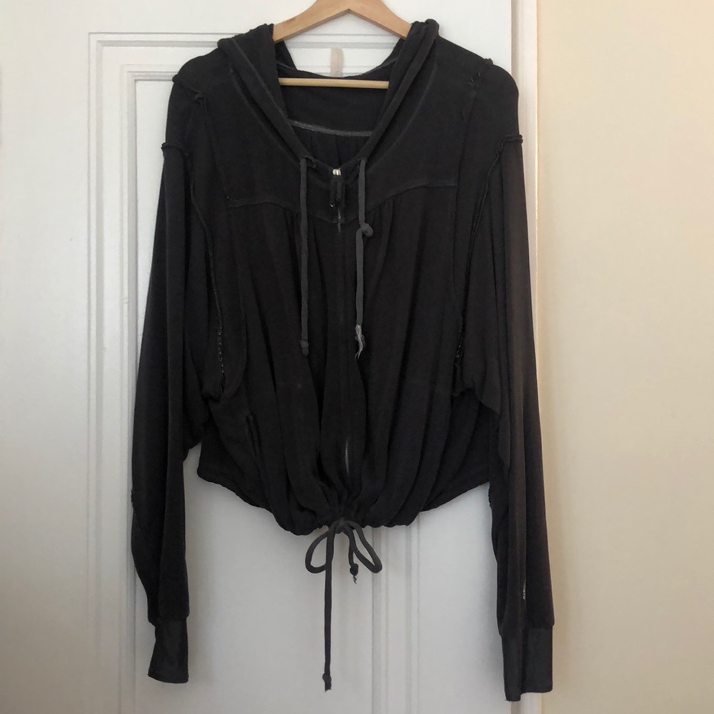 Free People movement soft zip up jacket
